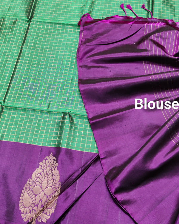 Mangalya pattu handloom saree - MG04 alternate view