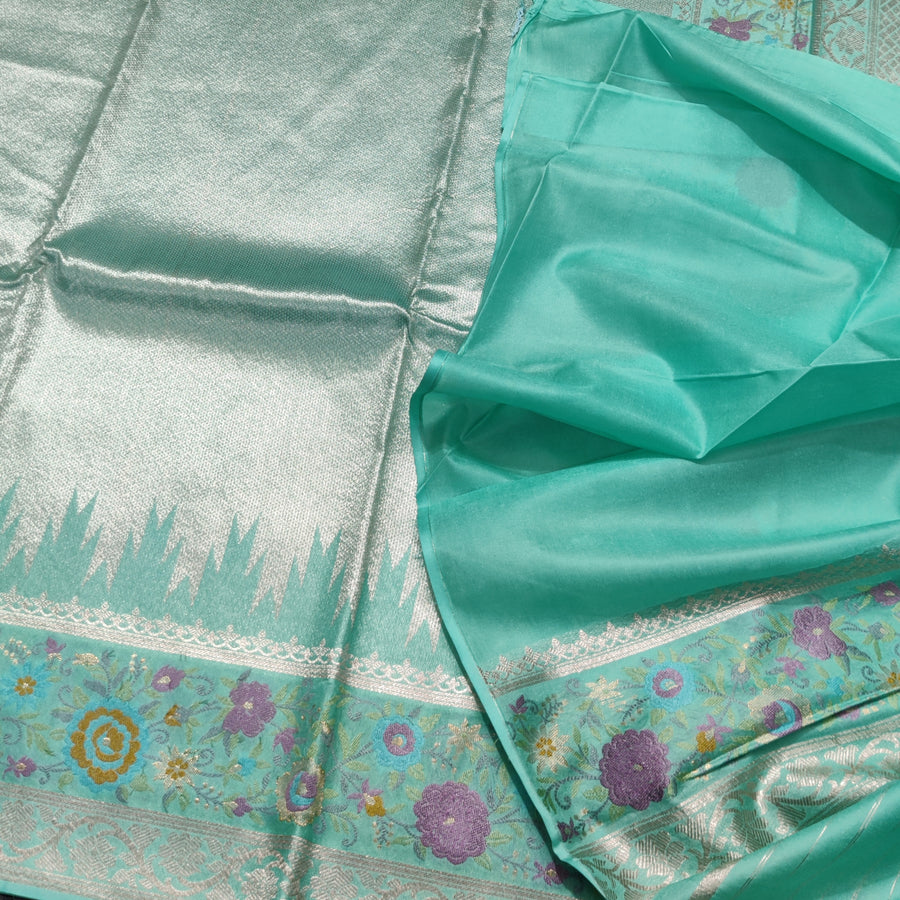 Banaras Tissue Paithani silk saree - BRS21