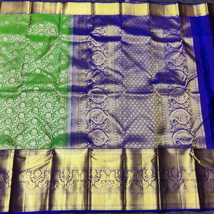 Kanchi pure Bridal wear saree @30% Off - KMP14