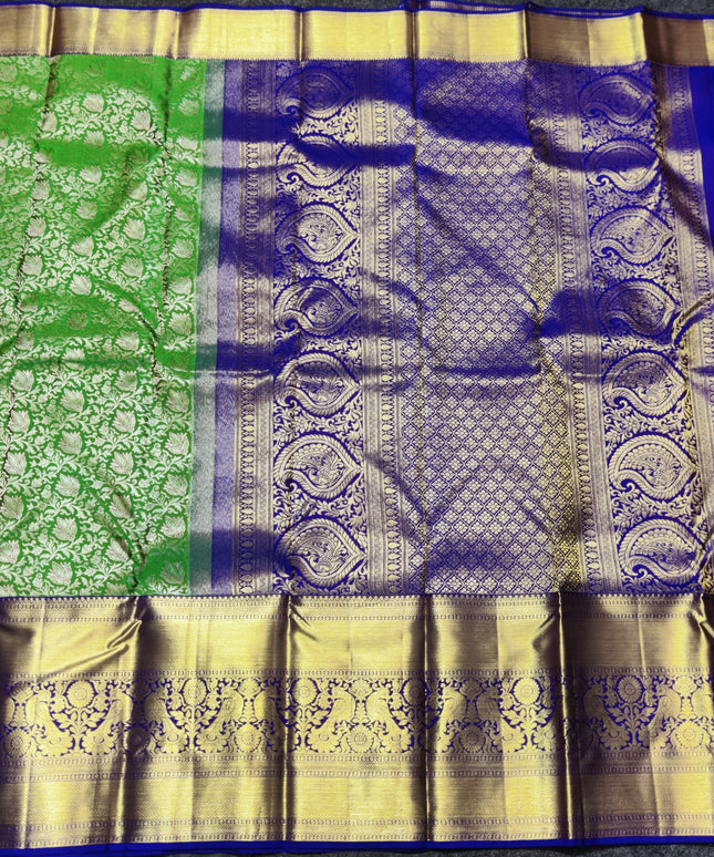 Kanchi pure Bridal wear saree @30% Off - KMP14