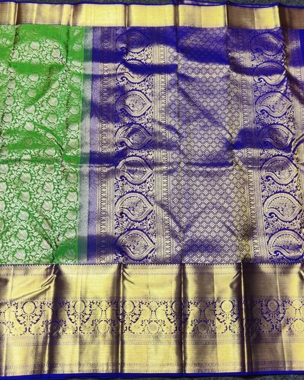 Kanchi pure Bridal wear saree @30% Off - KMP14 alternate view