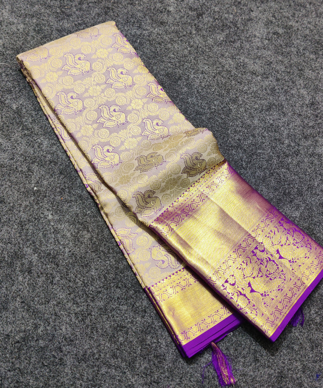 Kanchi pure silk saree - KMP993