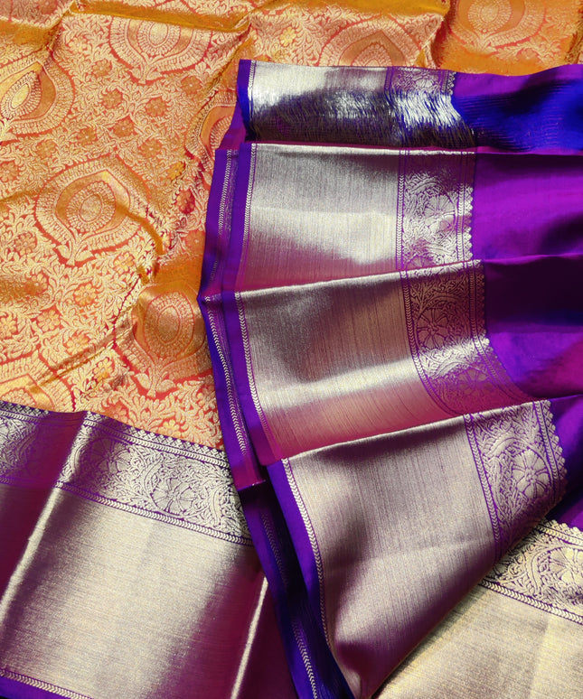 Kanchi pure bridal silk saree - KMP1518