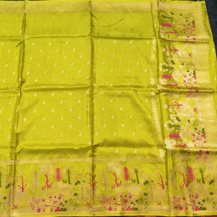 Mashru Silk Saree- MS36