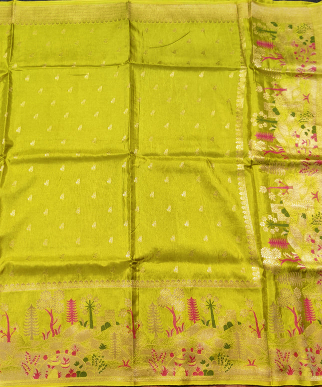 Mashru Silk Saree- MS36