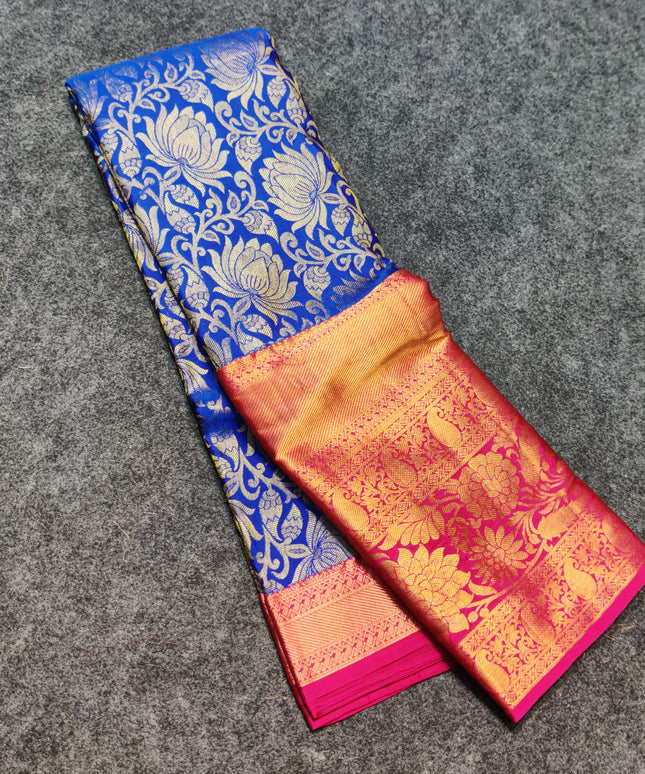 Kanchi Pattu Half Fine Brocade - SP44