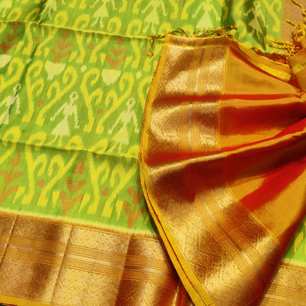 Ikkath Pure Silk Pattu Saree- IKT58