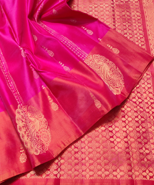 Lightweight Pattu Scurt Border Saree - LWP704
