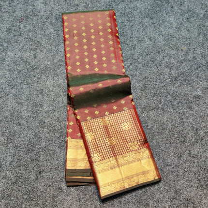 Kanchi pure vintage silk Saree - KMP2076