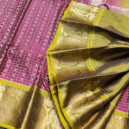 Kanchi Pure silk check - KMP2000