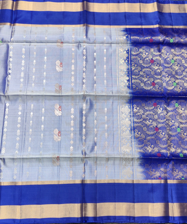 Lightweight pattu Scurt Border Saree - LWP144