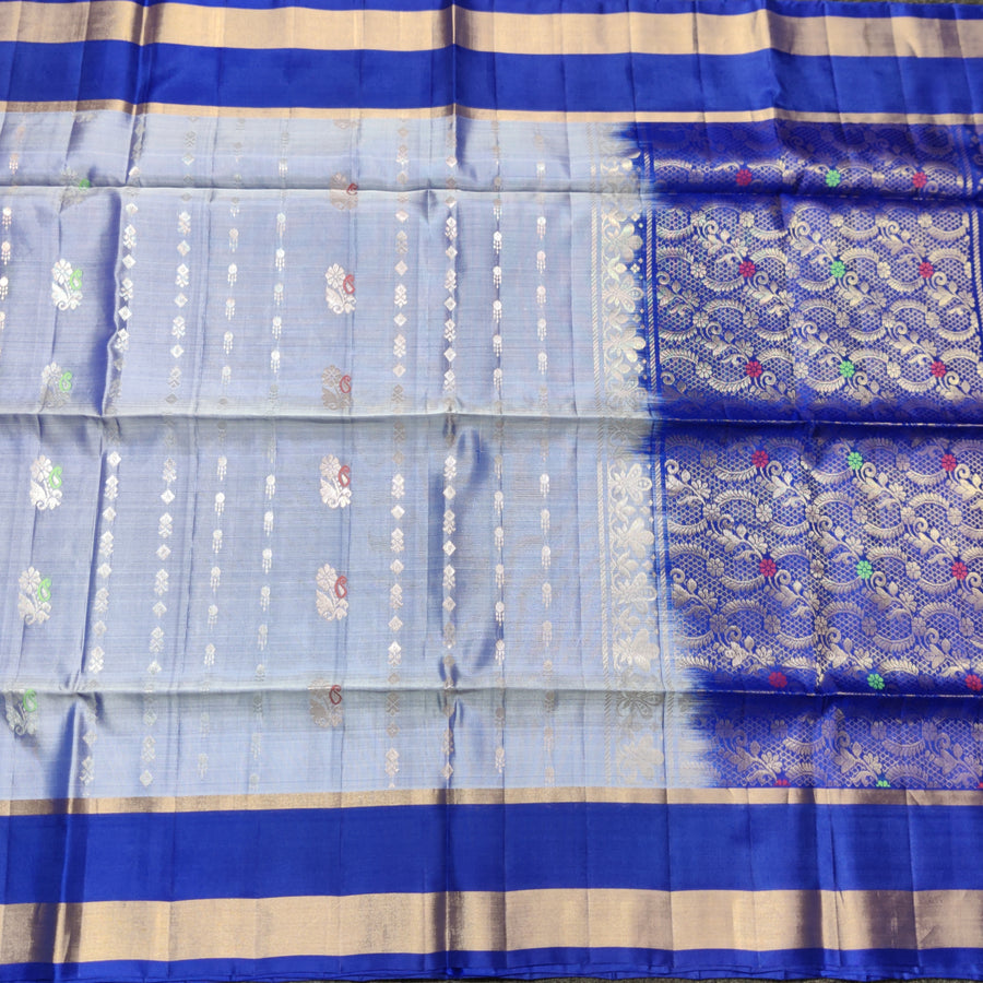 Lightweight pattu Scurt Border Saree - LWP144