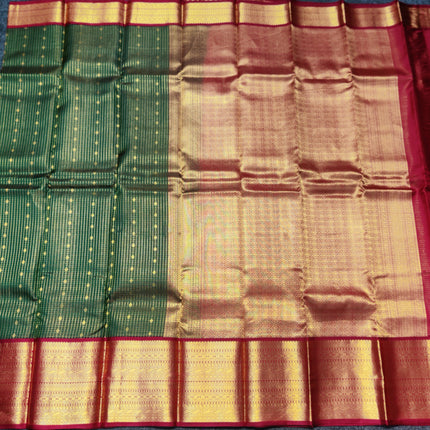 Kanchi Kuttu Handloom Pattu Saree - KMP3014