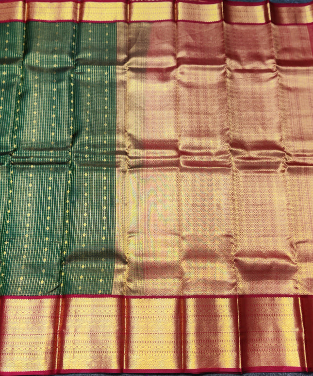 Kanchi Kuttu Handloom Pattu Saree - KMP3014