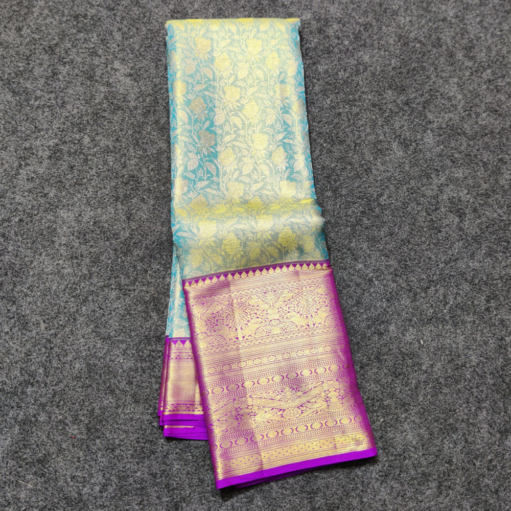 Kanchi Pattu Wedding Saree - KMP202