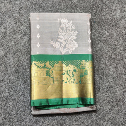 Kanchi Vintage Small border pattu - KMP81