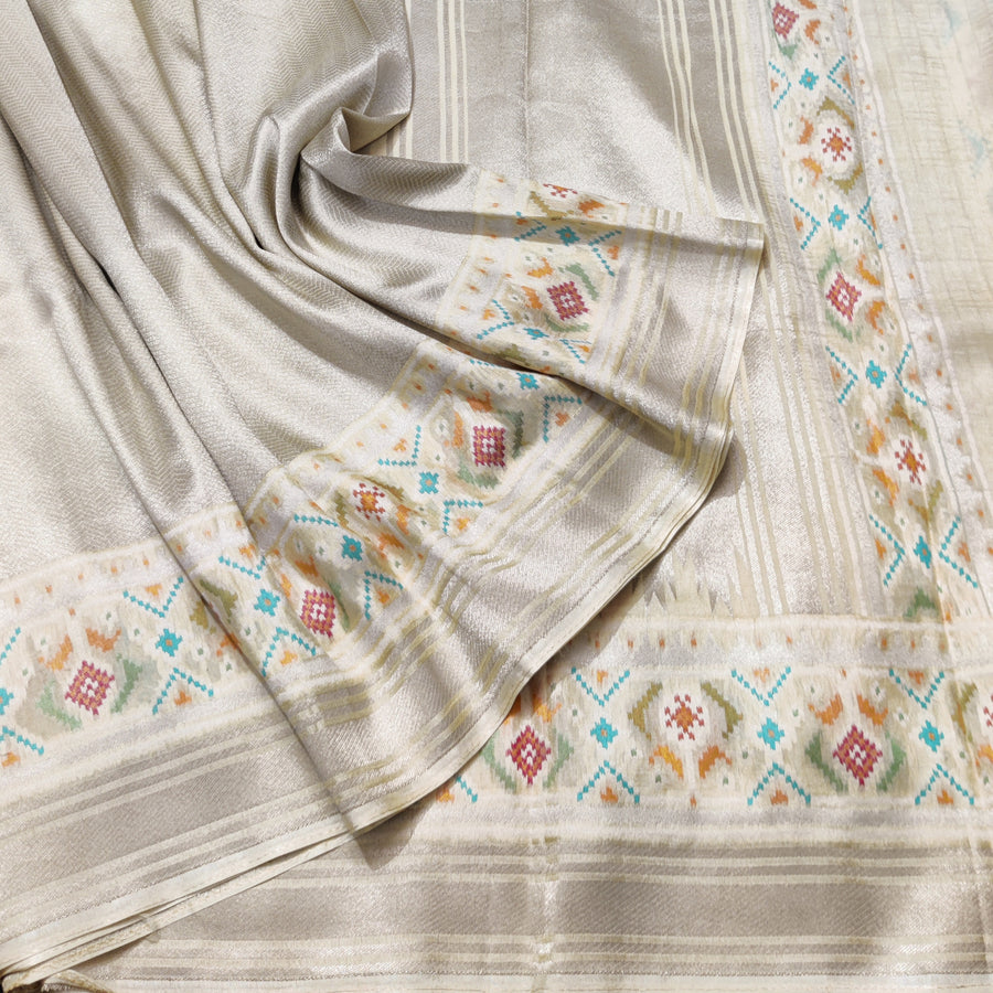Banaras Tissue Patola silk saree - BRS27