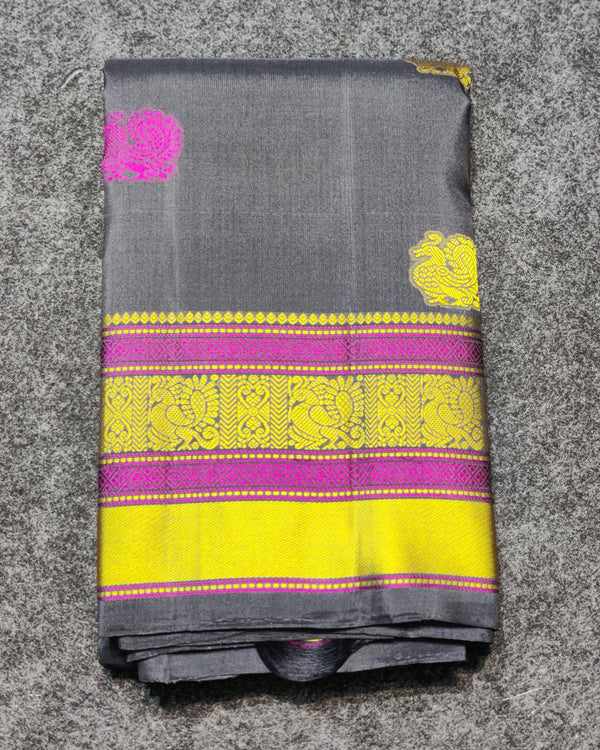 Kanjivaram Resham Silk Saree - KMP186