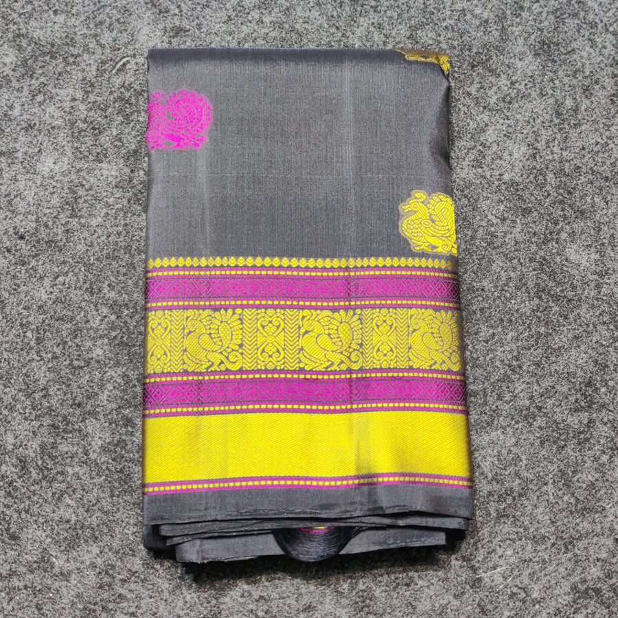 Kanjivaram Resham Silk Saree - KMP186