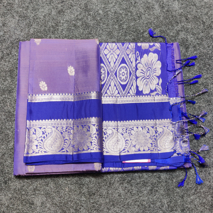 Vintage Lightweight Gap border pattu - LWP423