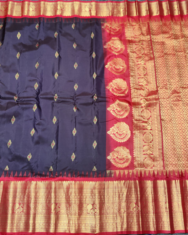 Gadwal Handloom pure silk- GPS51 alternate view