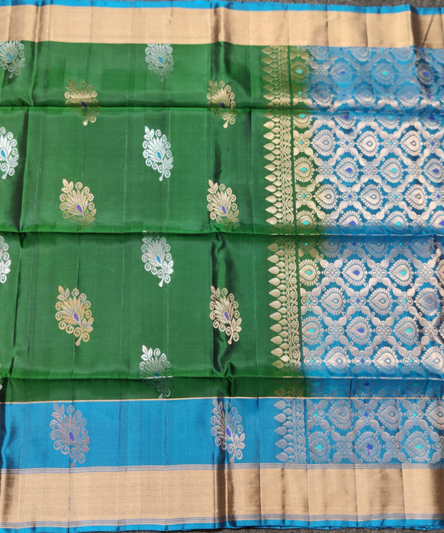 Lightweight pattu Scurt Border Saree - LWP154