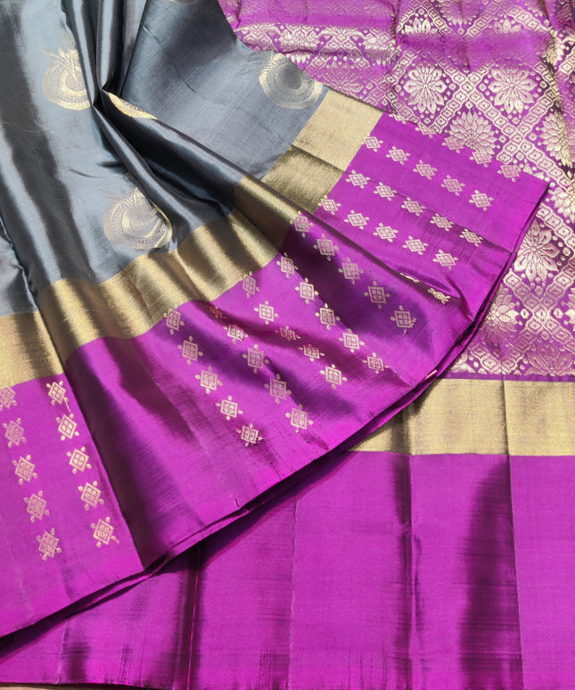 Lightweight Pattu Scurt Border Saree - LWP1051