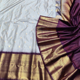 Gadwal Semi Silk Saree - GSM16