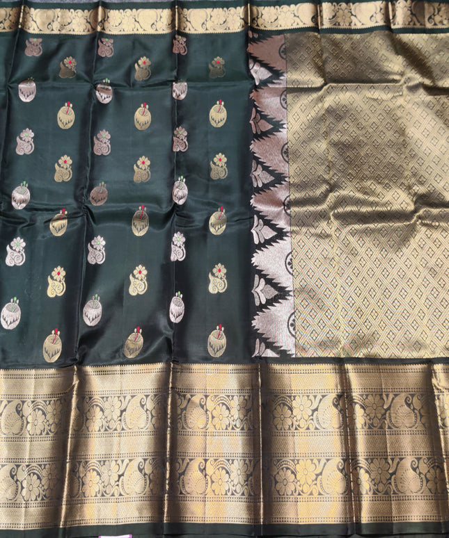 Kanchi pattu pure silk Saree - KMP1568