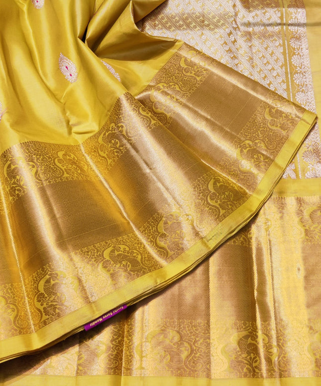 Kanchi pattu pure silk Saree - KMP1351