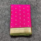 Kanchi pattu small border saree - KMP246