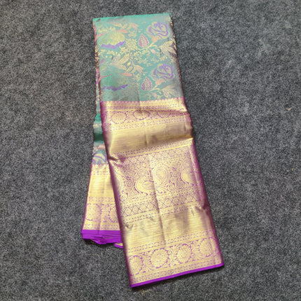 Kanchi pure Bridal wear saree @30% Off - KMP52