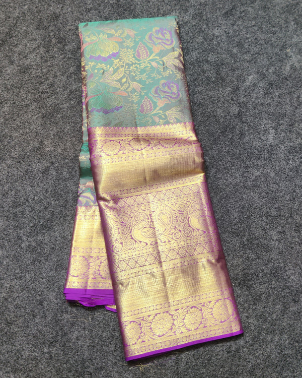 Kanchi pure Bridal wear saree @30% Off - KMP52