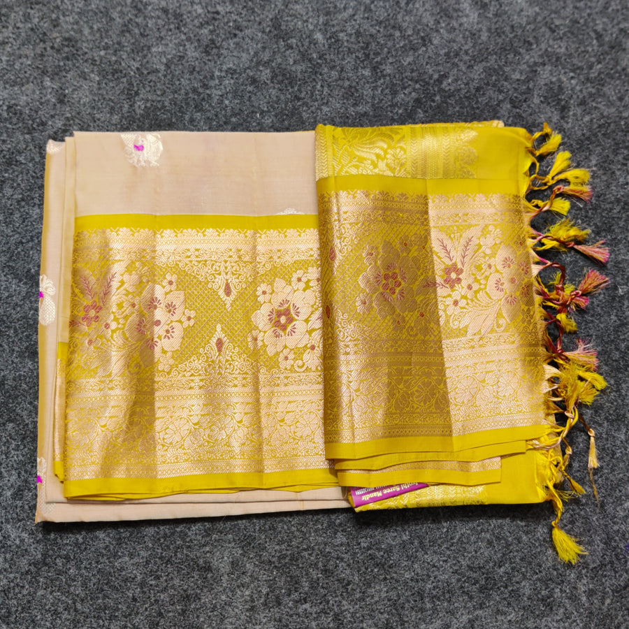 Meenakari kanchi lightweight pattu Saree - KMP148