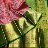 Kanchi Meenakari Brocade Pure handloom Silk Saree - KMP3204