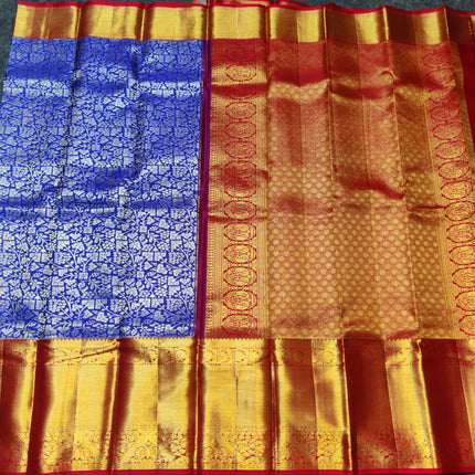 Kanchi Pattu Weeding Sarees @50% Off - KMP1901
