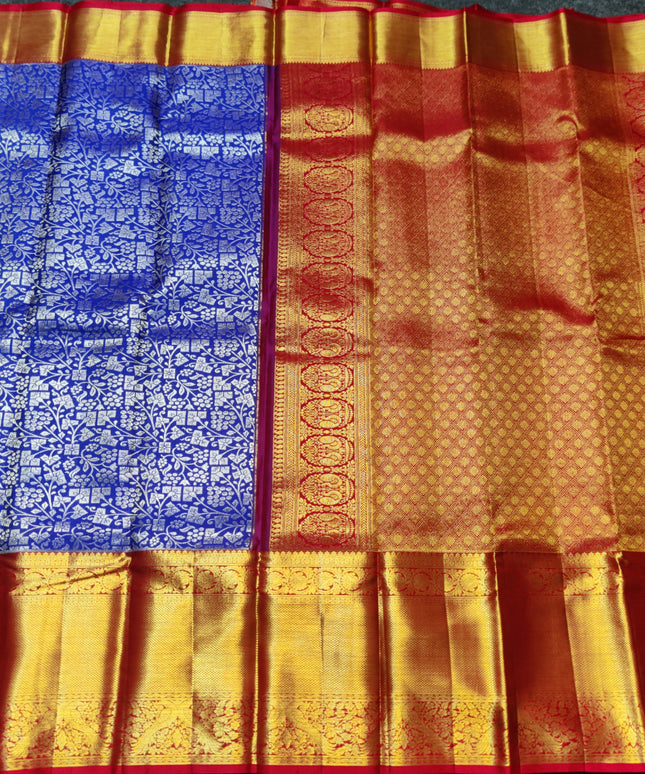 Kanchi Pattu Weeding Sarees @50% Off - KMP1901