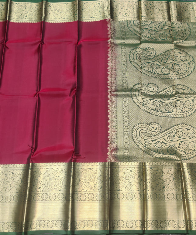 Kanchi pure soft silk Saree - KMP1574