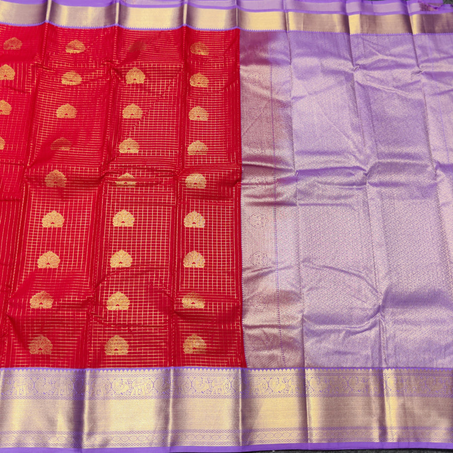 Kanchi semi vintage silk Saree -KS06