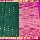 Kanchipattu small border saree - KMP200