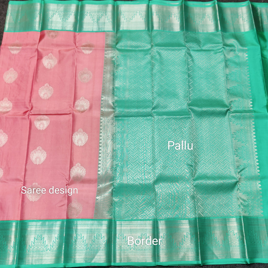 50% off Kanchi kuttu vintage Handloom saree - KMP79