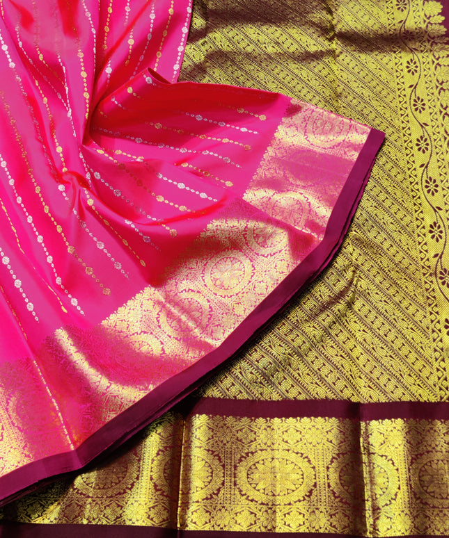 Kanchi pure silk saree - KMP1020