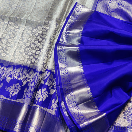 Kanchi Meenakari Brocade Pure handloom Silk Saree - KMP1979