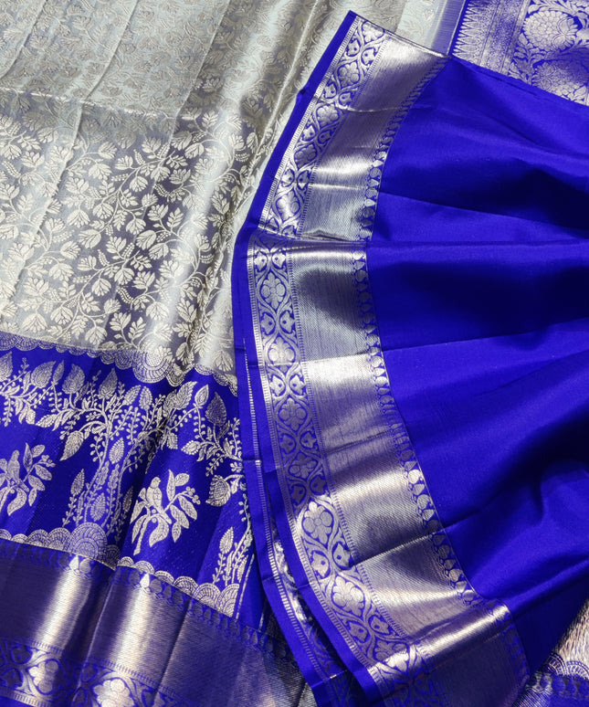 Kanchi Meenakari Brocade Pure handloom Silk Saree - KMP1979