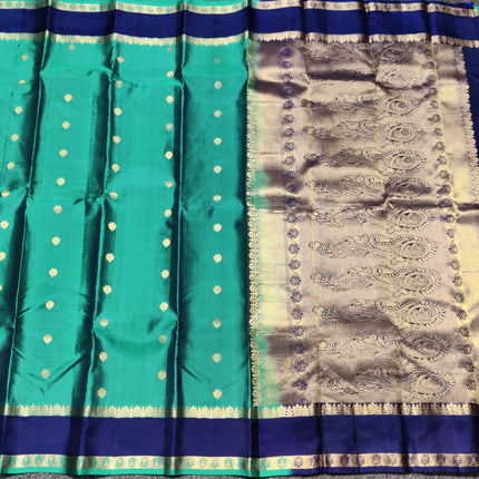 Kanchi Handloom Vintage Gap Border - KMP3002