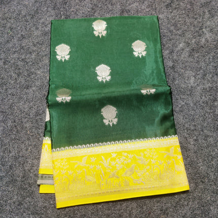 Mashru Silk Saree- MS09