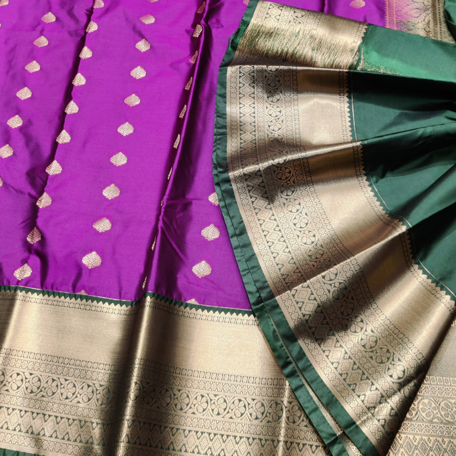 Kanchi semi vintage silk Saree -KS20
