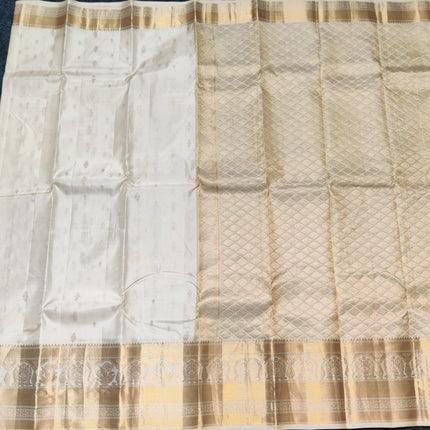 Kanchi pure vintage silk Saree - KMP2077
