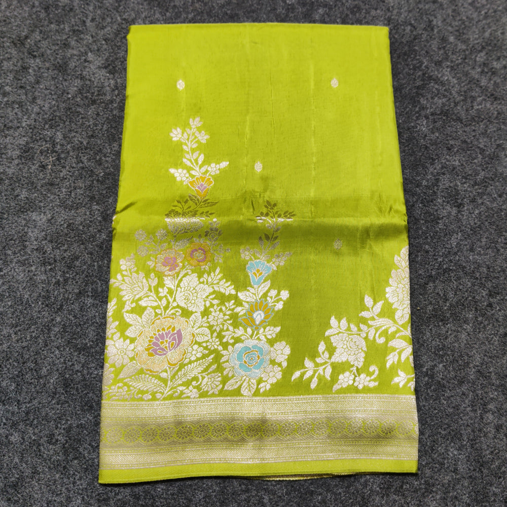 Crepe Banaras silk saree -BS07