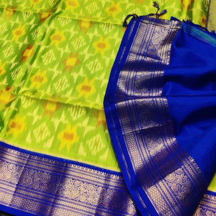 Ikkath Pure Silk Pattu Saree- IKT53